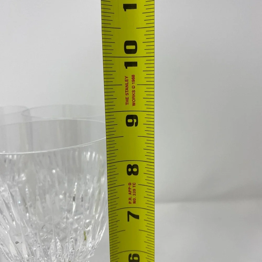 Cristal D'Arques Durand‎ Juliette Wine Glasses Set of 4 8.5